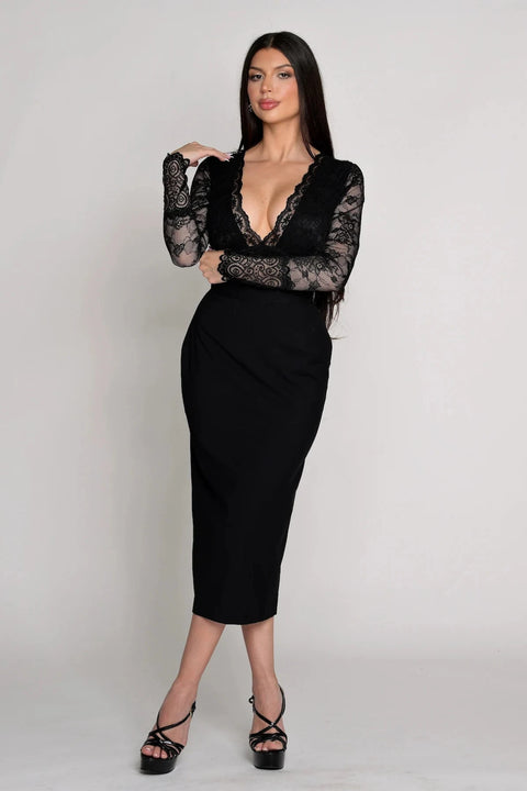 The Belle D’Amour Essential Pencil Skirt - Belledamour.com