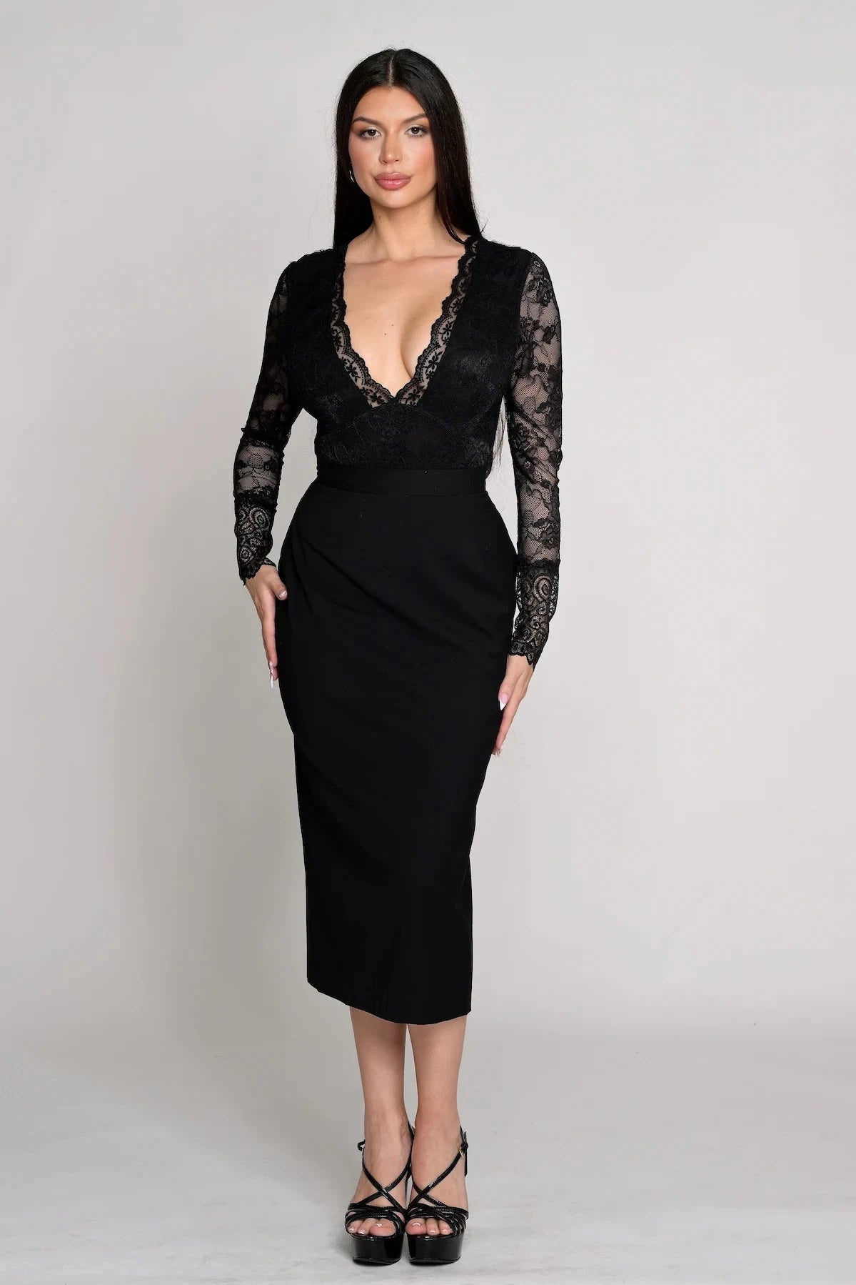 The Belle D’Amour Essential Pencil Skirt - Belledamour.com