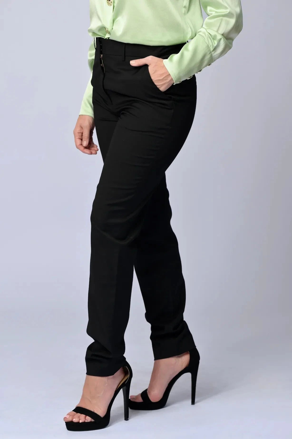 The Belle D’Amour Essential Slim Fit Pant - Belledamour.com