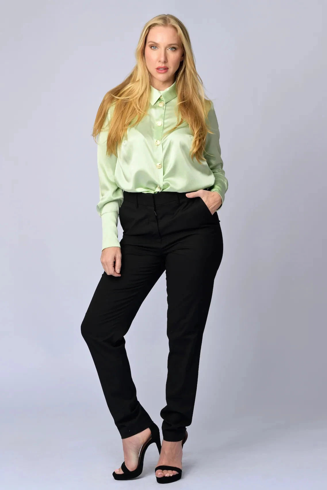 The Belle D’Amour Essential Slim Fit Pant - Belledamour.com