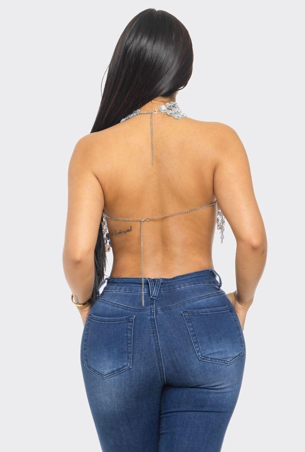 The Bijoux Crystal Top - Belledamour.com