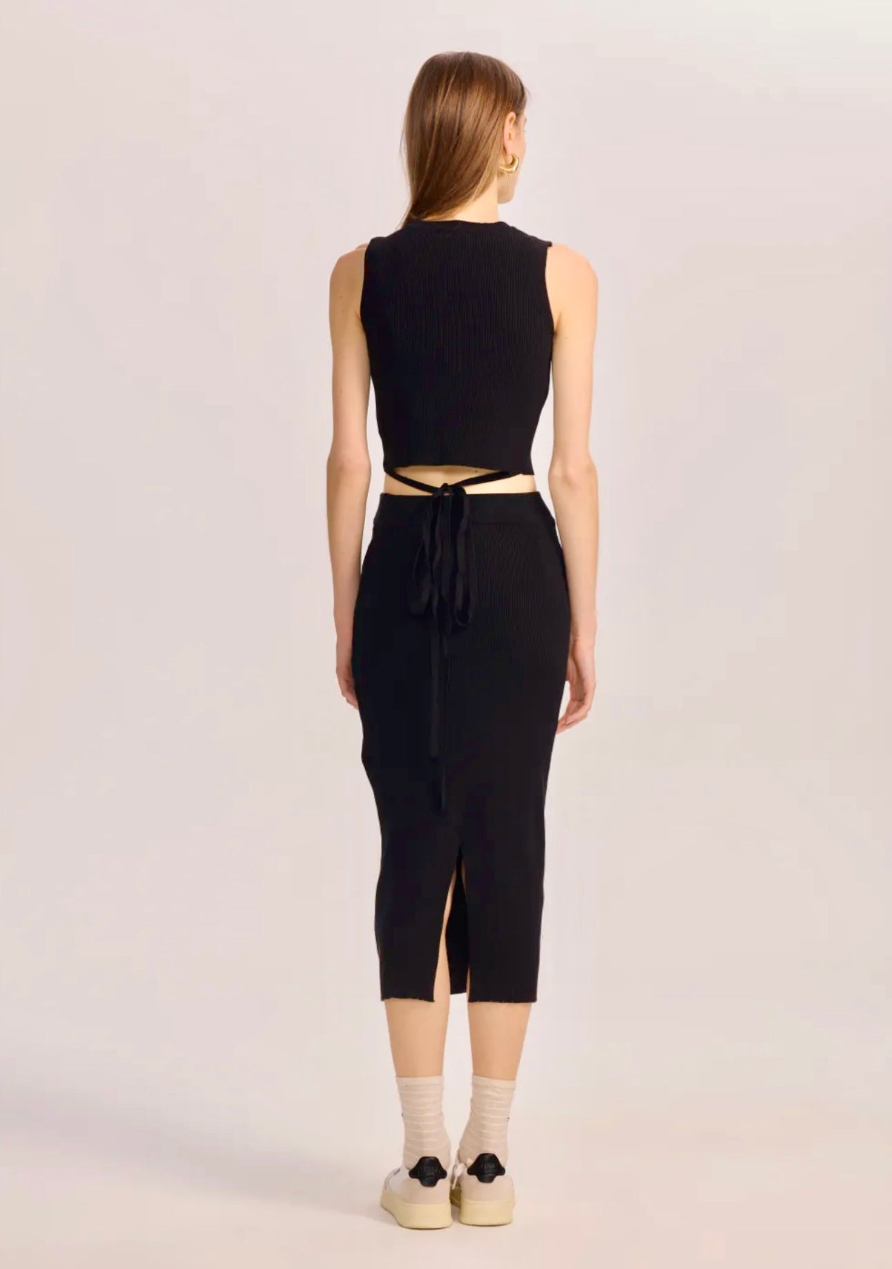 The Capri Knit Midi Skirt - Belledamour.com