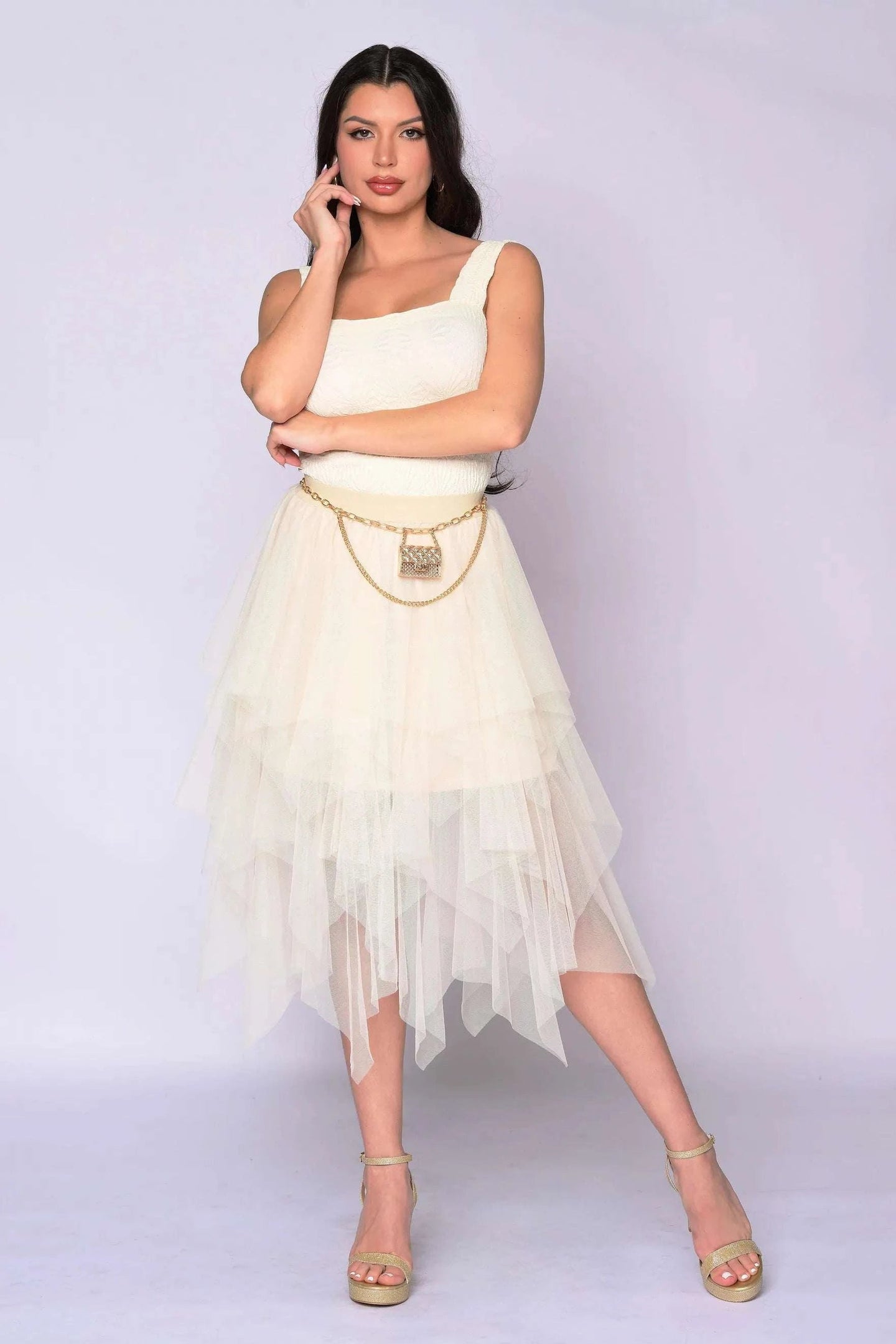 The Carrie Tulle Skirt - Belledamour.com