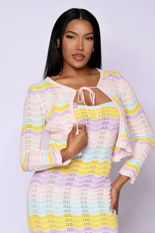 The Cassandra Crochet Cardigan - Belledamour.com
