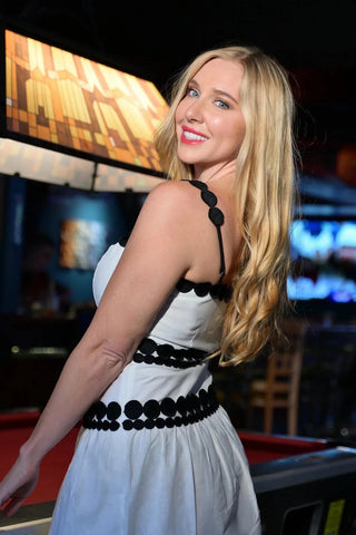 The Ciara Dot Dress - Belledamour.com