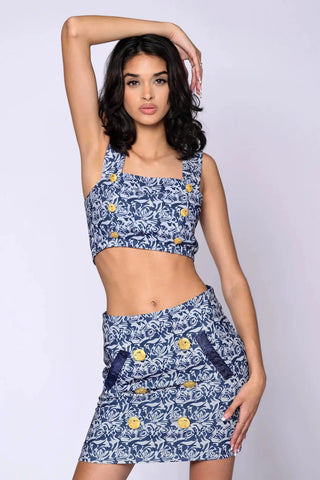 The Corinne Crop Top - Belledamour.com