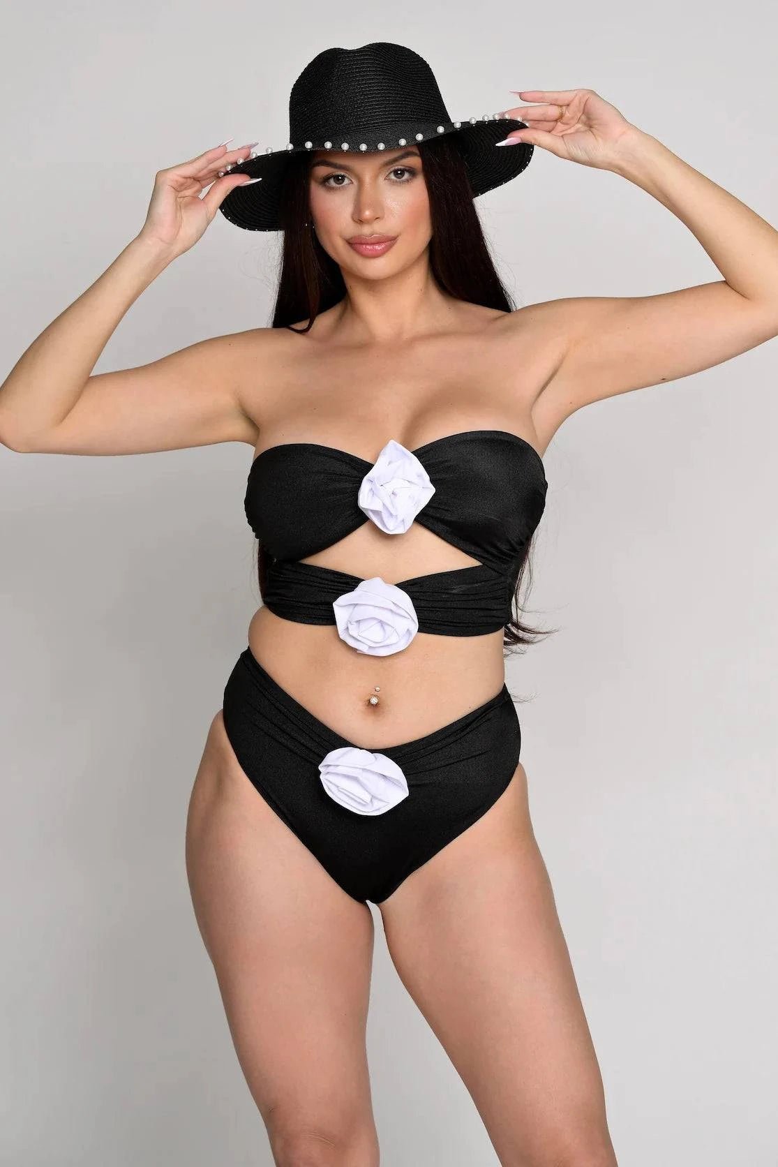 The Isabella Roses Swimsuit - Belledamour.com