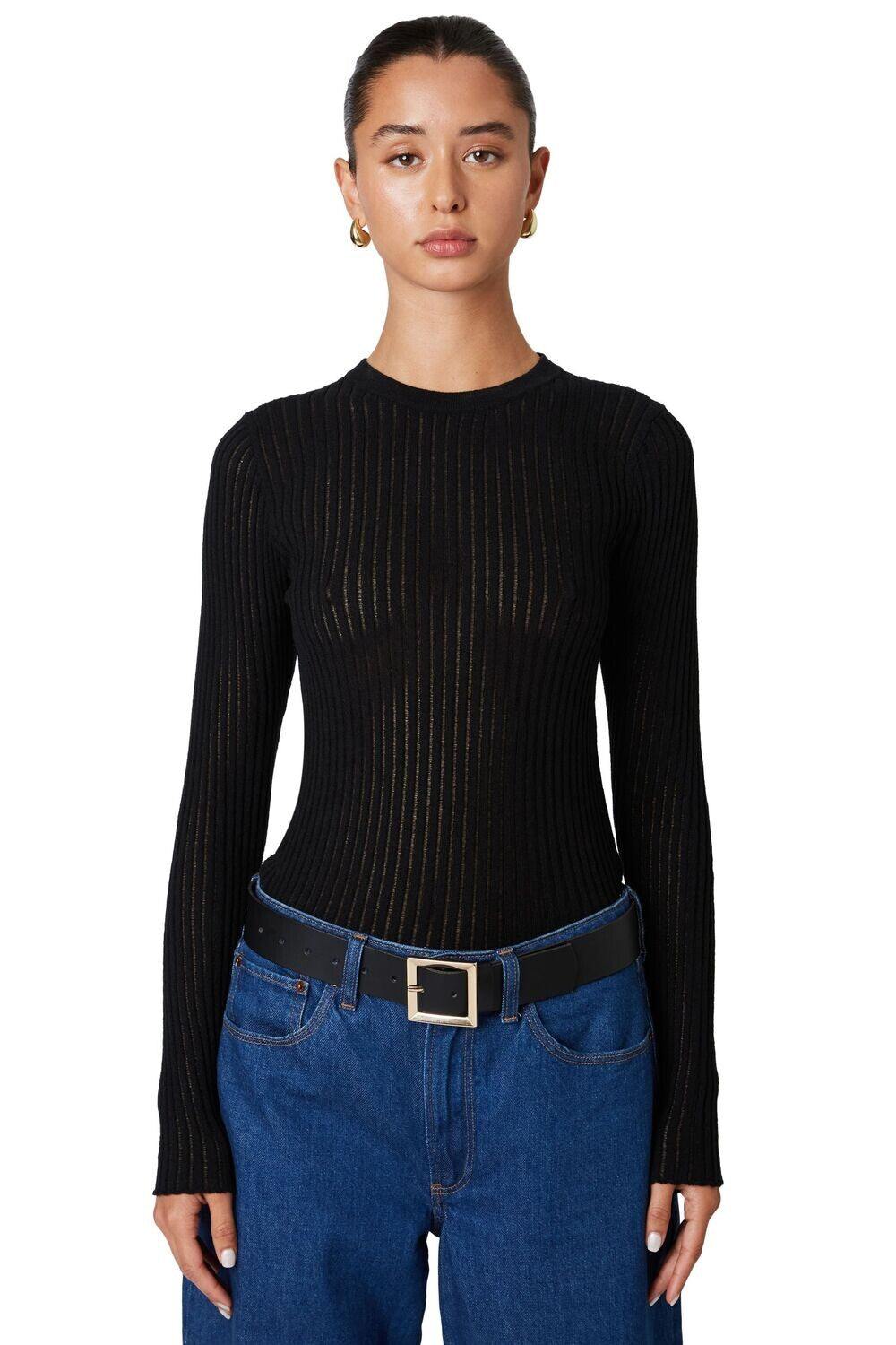 The Kesha Knit Top - Belledamour.com