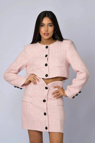 The La Vie en Rose Tweed Suit - Belledamour.com