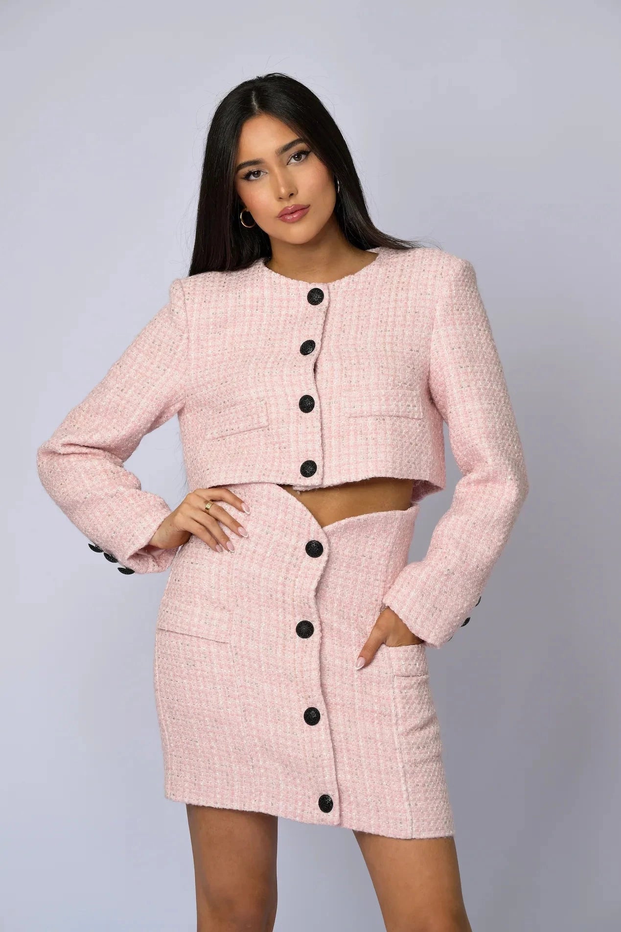 The La Vie en Rose Tweed Suit - Belledamour.com