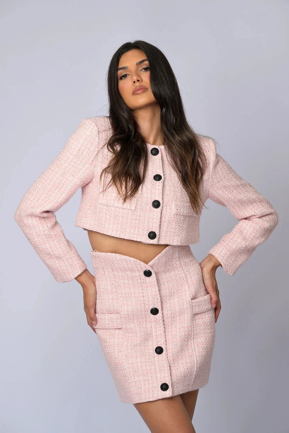 The La Vie en Rose Tweed Suit - Belledamour.com