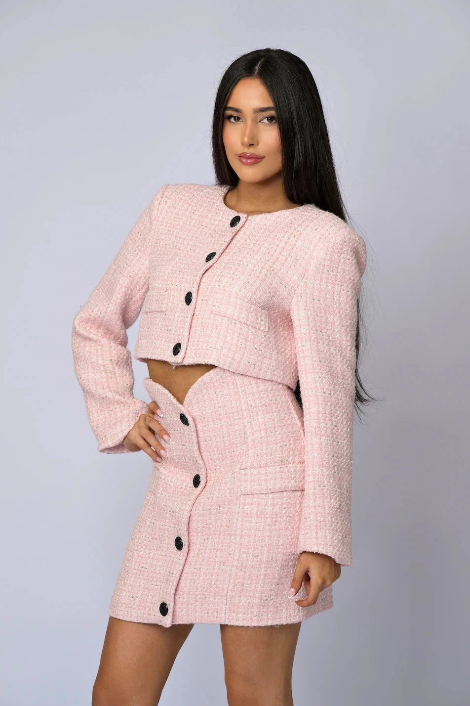 The La Vie en Rose Tweed Suit - Belledamour.com
