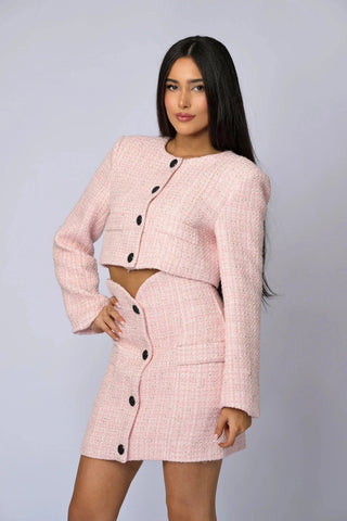 The La Vie en Rose Tweed Suit - Belledamour.com