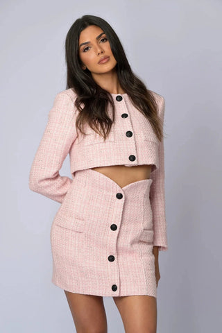 The La Vie en Rose Tweed Suit - Belledamour.com