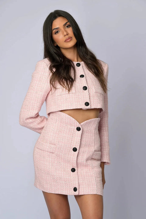 The La Vie en Rose Tweed Suit - Belledamour.com