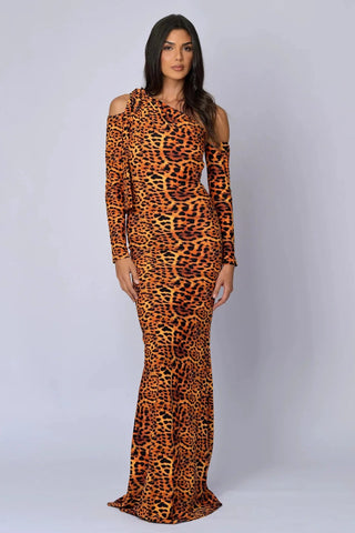 The Leopard Icon Dress - Belledamour.com