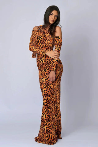 The Leopard Icon Dress - Belledamour.com