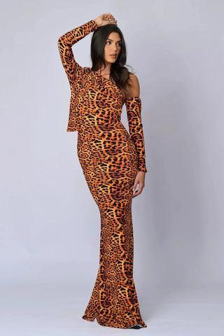 The Leopard Icon Dress - Belledamour.com
