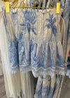The Linen Luxe Smocked Tube Top / Skirt - Belledamour.com