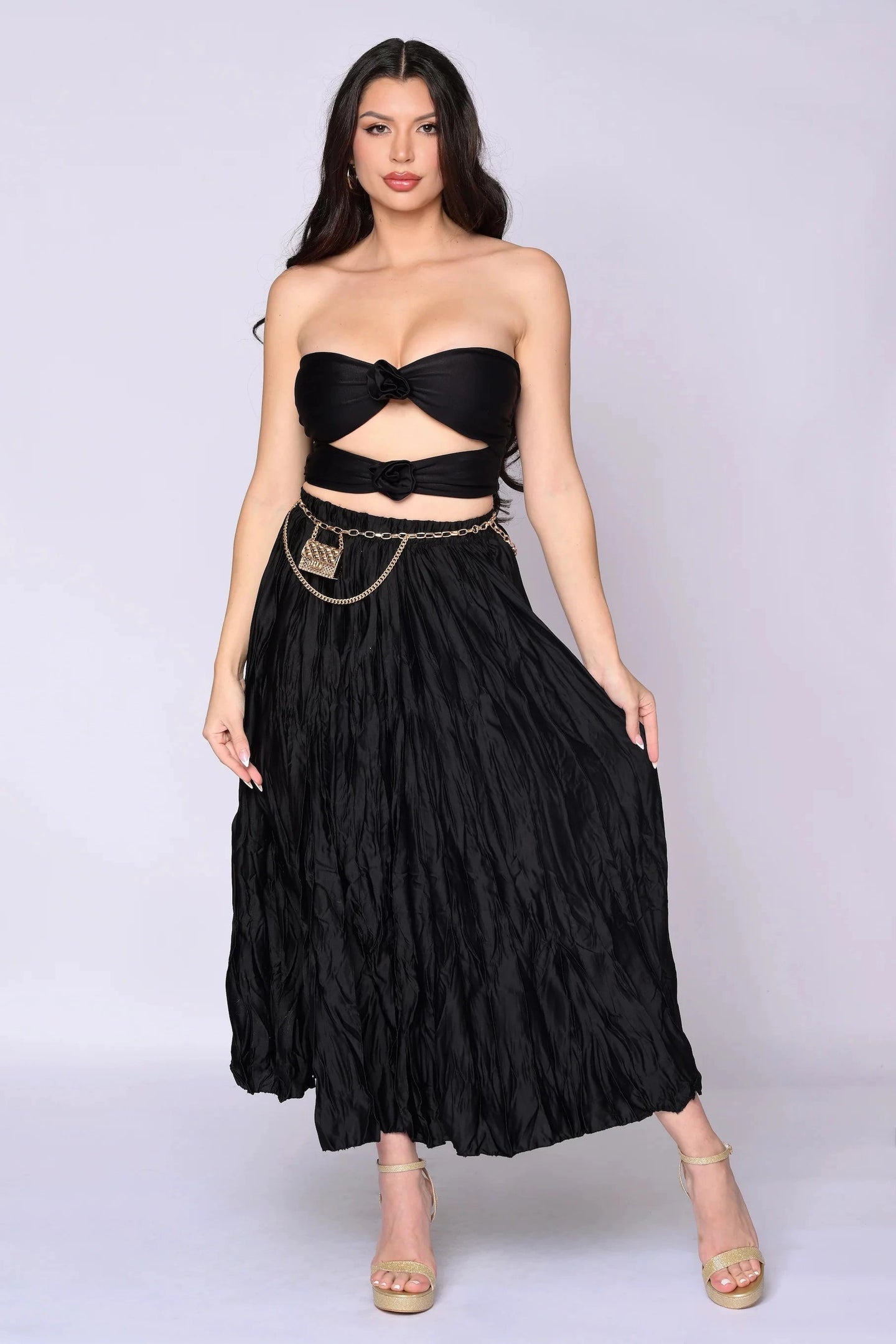 The Lustre Maxi Skirt - Belledamour.com