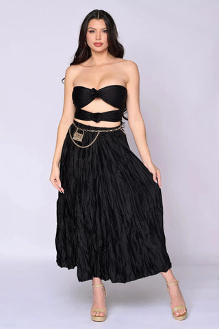 The Lustre Maxi Skirt - Belledamour.com