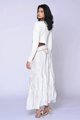 The Lustre Maxi Skirt - Belledamour.com