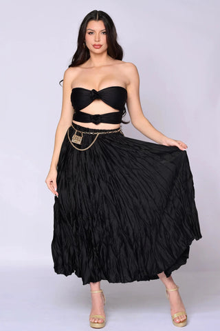 The Lustre Maxi Skirt - Belledamour.com
