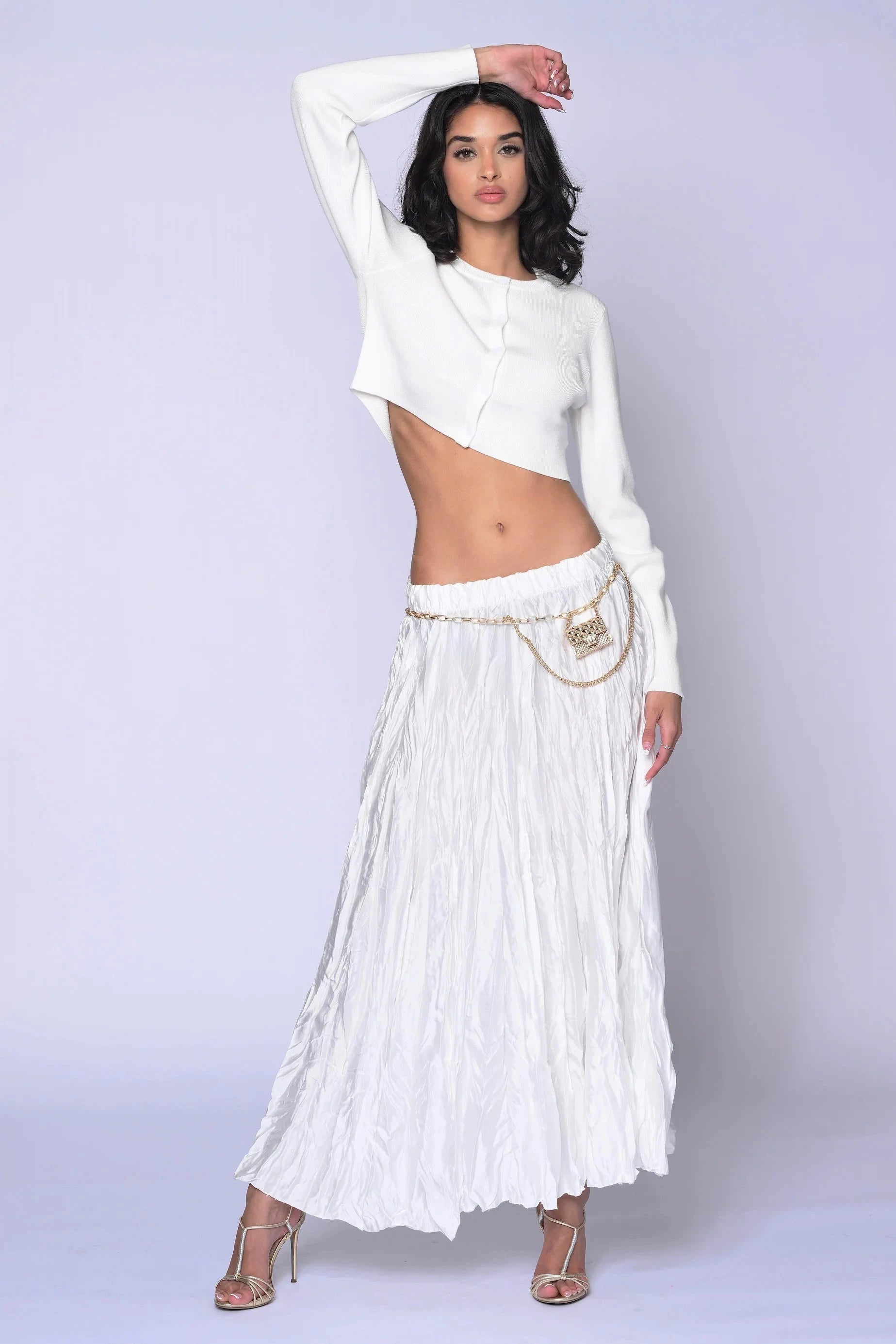The Lustre Maxi Skirt - Belledamour.com