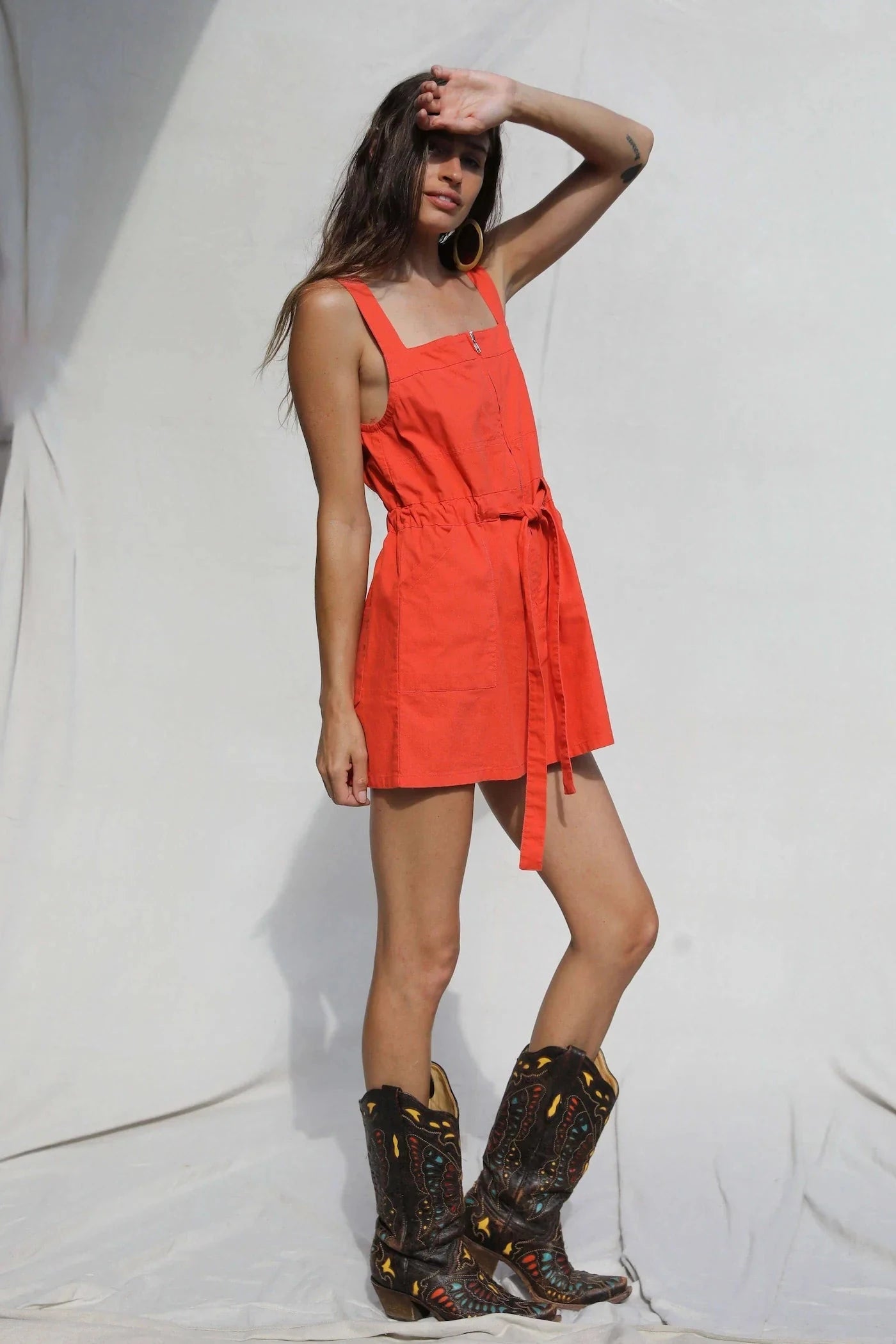 The Rancher Mini Dress - Belledamour.com