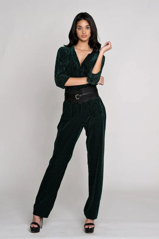 The V-Luxe Jumpsuit - Belledamour.com