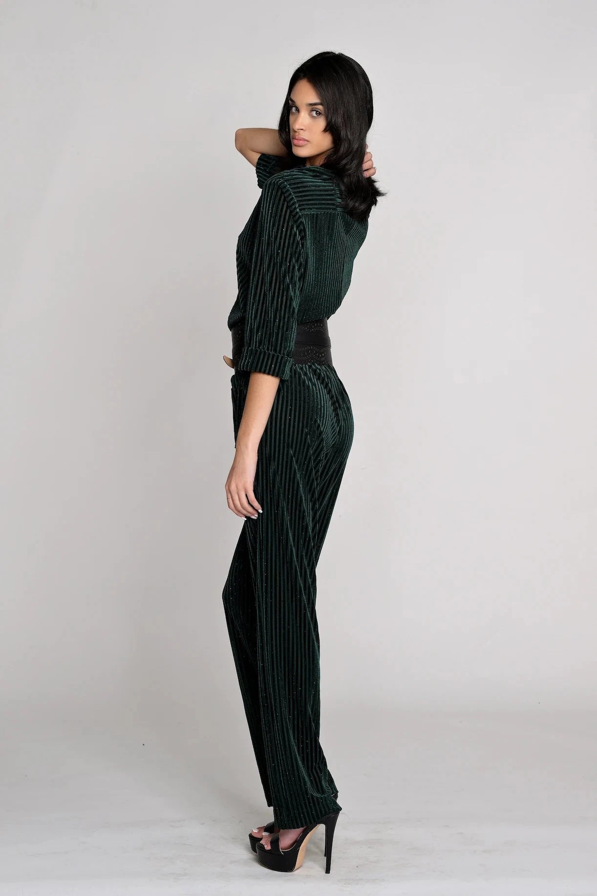 The V-Luxe Jumpsuit - Belledamour.com