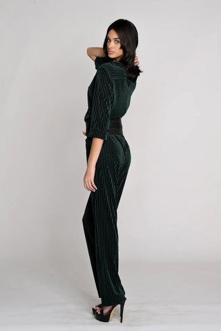 The V-Luxe Jumpsuit - Belledamour.com
