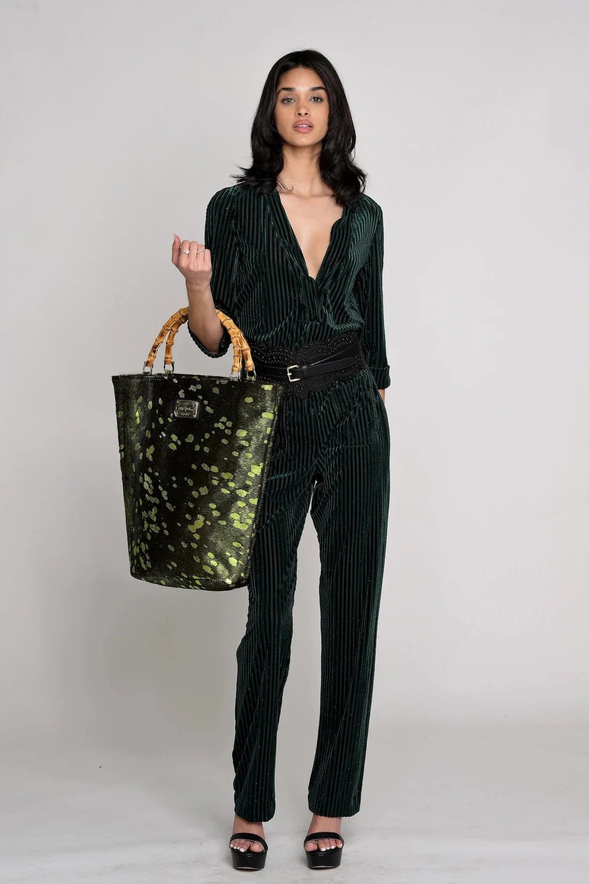The V-Luxe Jumpsuit - Belledamour.com
