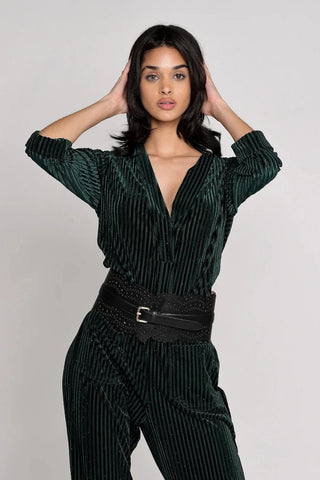 The V-Luxe Jumpsuit - Belledamour.com